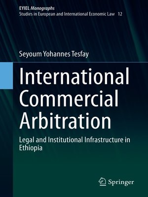 cover image of International Commercial Arbitration